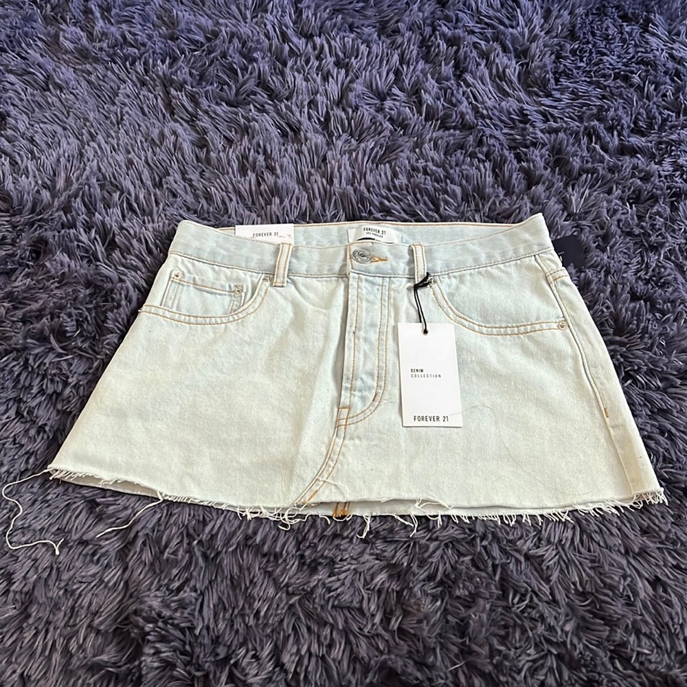 brand new w tags forever 21 denim skirt